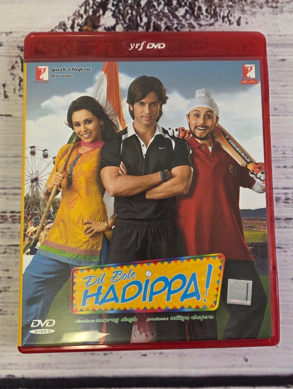 Dil Bole Hadippa! Bollywood DVD Hindi Movie YRF Home Entertainment